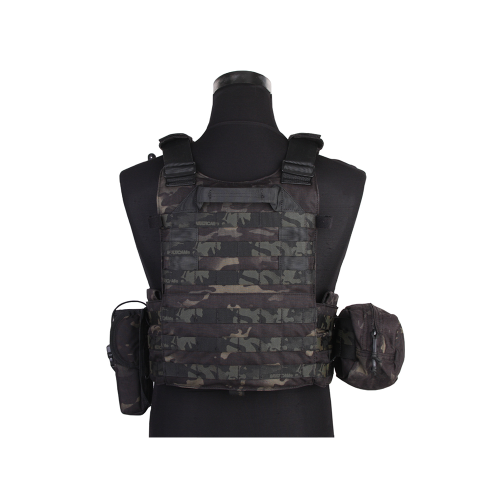 Тактический жилет с 3-мя подсумками EmersonGear LBT6094A style Plate Carrier w 3 pouches (Multicam Black)