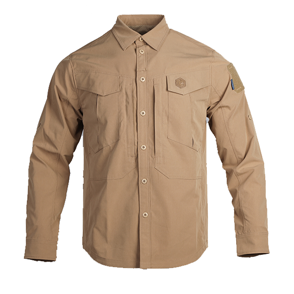 Тактическая рубашка EmersonGear Blue Label "Persecutor" Tactical Shirt (размер 2XL, цвет Coyote Brown)