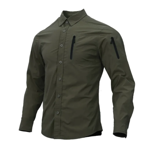 Тактическая рубашка EmersonGear Blue Label Triple Tech Tac-Shirt (размер 2XL, цвет Ranger Green)