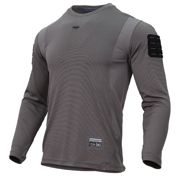 Тактическая футболка с рукавом EmersonGear Blue Label "UMP Frogmen" Tactical T-Shirt (цвет Wolf Grey, размер XL)