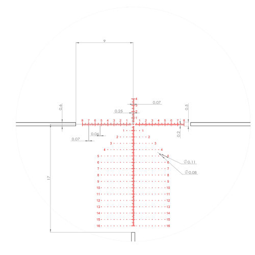 Оптический прицел MewLite 3-15x50 FFP SFIR