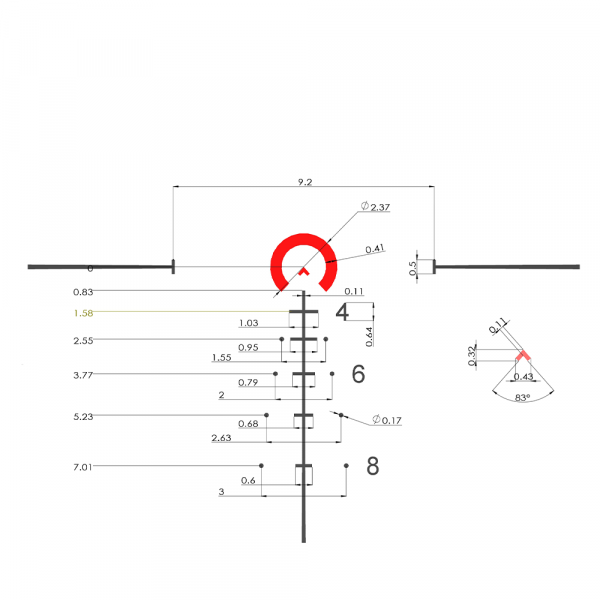 Оптический прицел MewLite 1-6x28 FFP IR