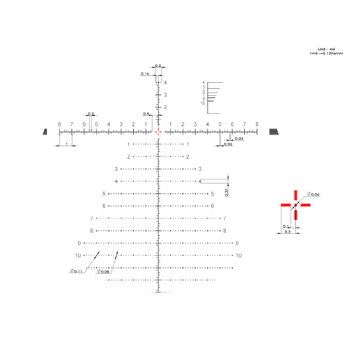 Оптический прицел MewLite 3-18x50 FFP IR