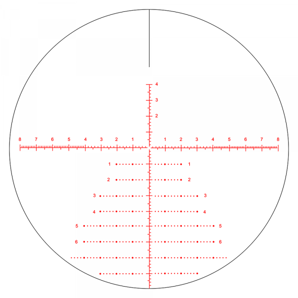 Оптический прицел MewLite 4-24x56 FFP IR