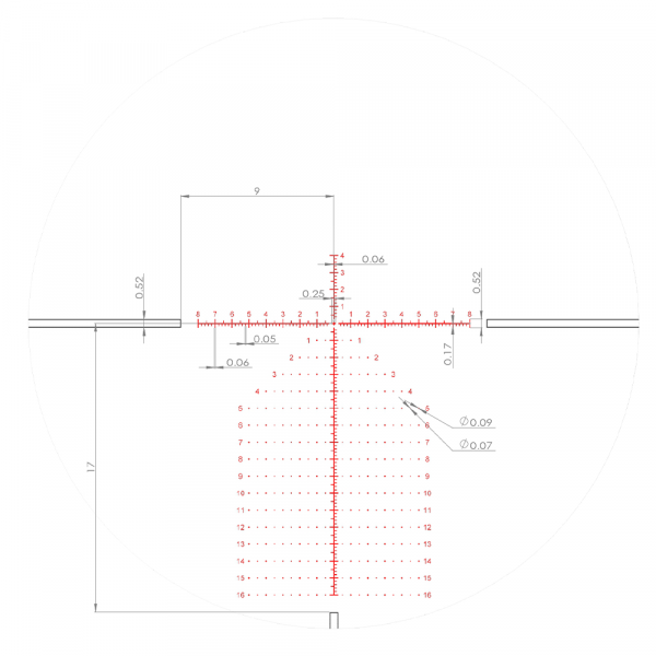Оптический прицел MewLite 4-16x50 FFP Pro SFIR