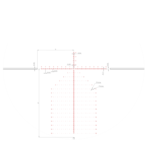 Оптический прицел MewLite 8-32x56 FFP Pro SFIR