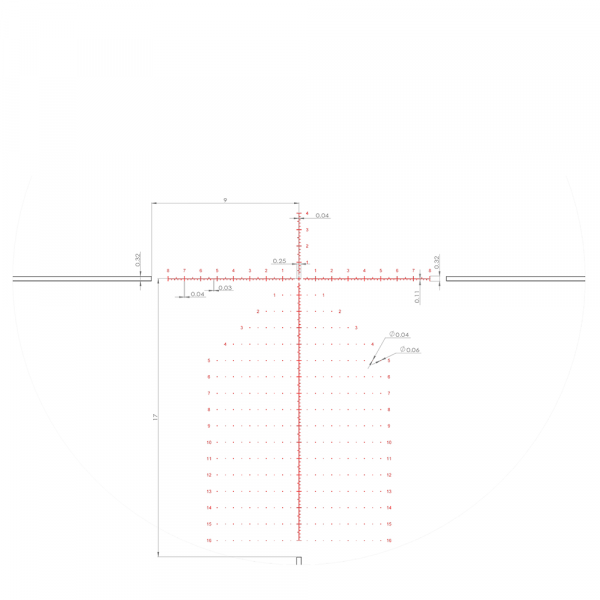 Оптический прицел MewLite 8-32x56 FFP Pro SFIR