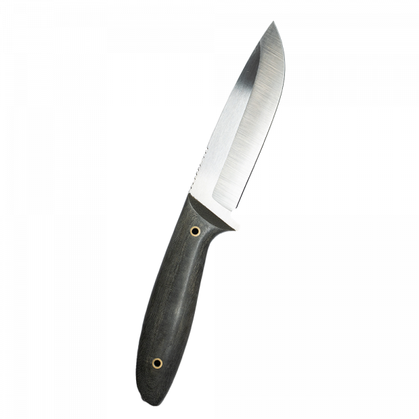 Туристический нож Windford Цербер сталь AUS 10, коричневый/чёрный