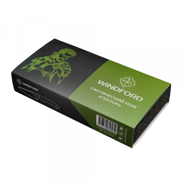 Тактический нож Windford Гектор сталь N690 cryo, олива