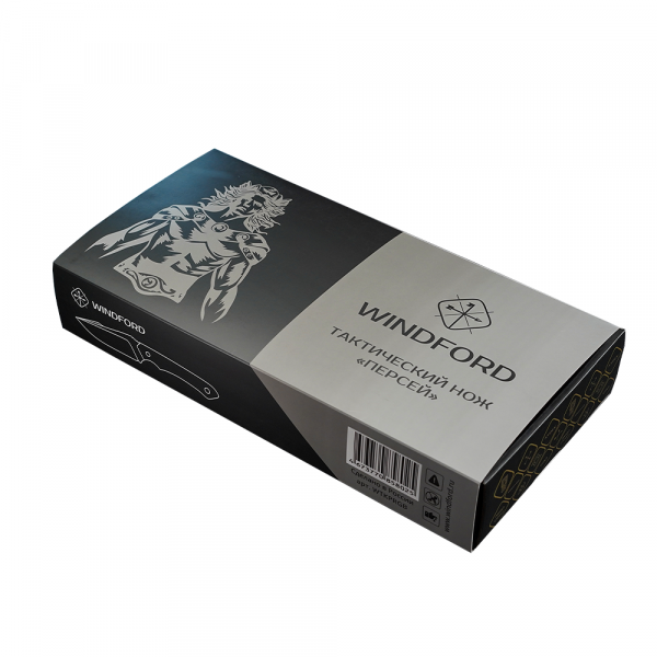 Тактический нож Windford Персей сталь N690 cryo, чёрный