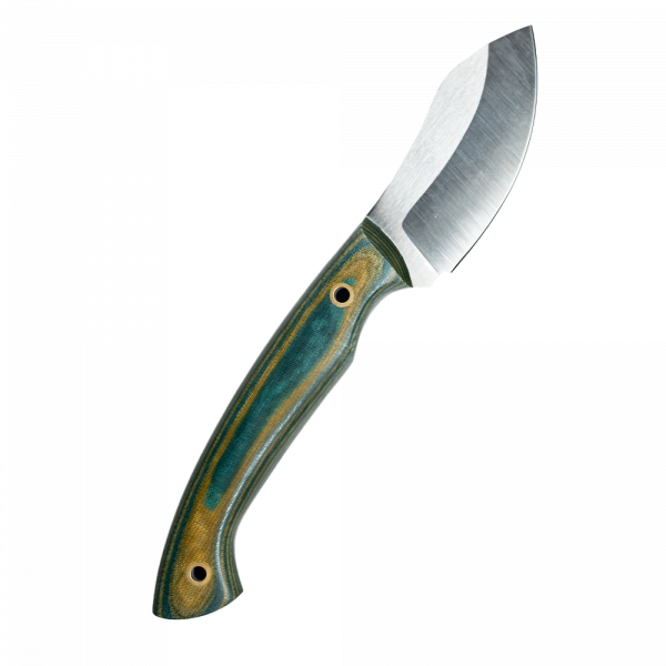 Туристический нож Windford Сатир сталь AUS 10, зелёный/жёлтый