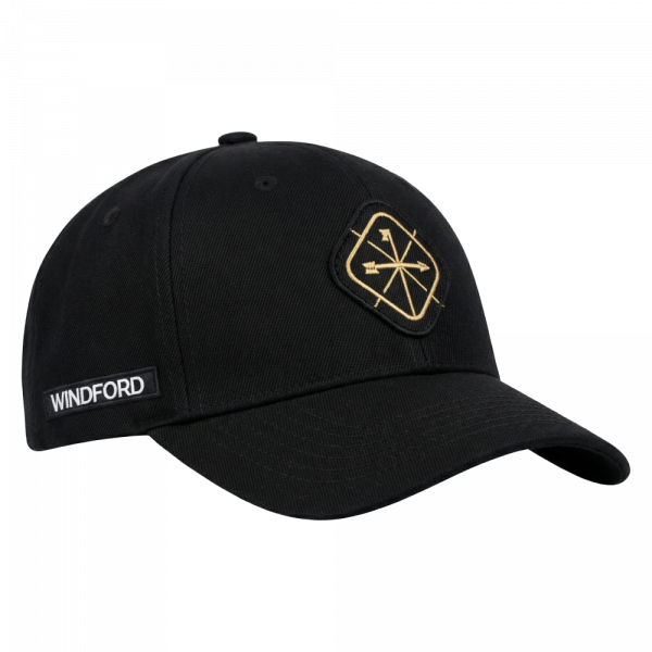 Бейcболка Windford Classic чёрная 01