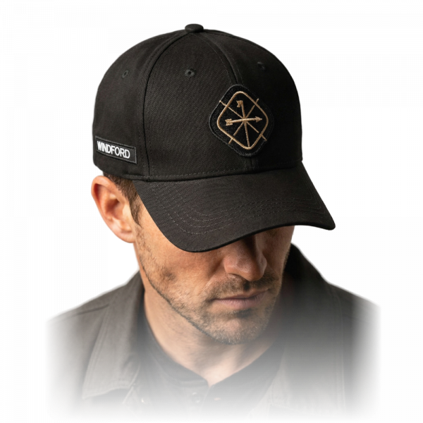 Бейcболка Windford Classic чёрная 01