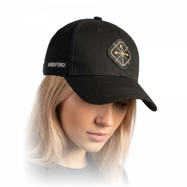 Бейcболка Windford Classic чёрная 01