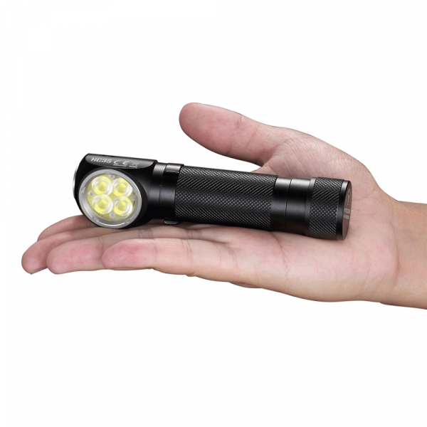 Фонарь налобный Nitecore HC35, 2700 люмен