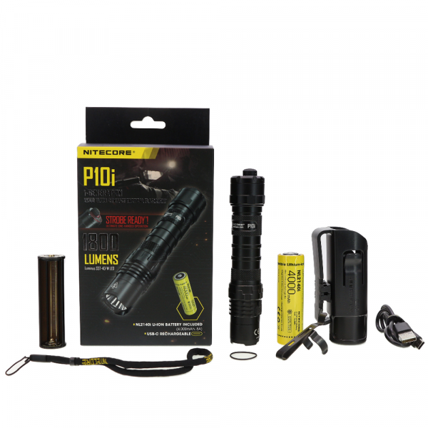 Тактический фонарь Nitecore P10i, 1800 люмен