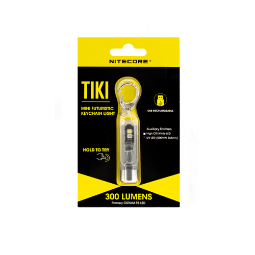 Фонарь брелок  Nitecore TIKI GREY, 300 лм