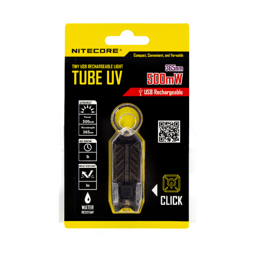 Фонарь брелок Nitecore Tube UV