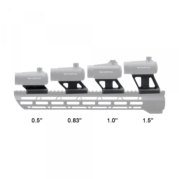 Консольное крепление Vector Optics Picatinny для коллиматора 0.83 дюйма