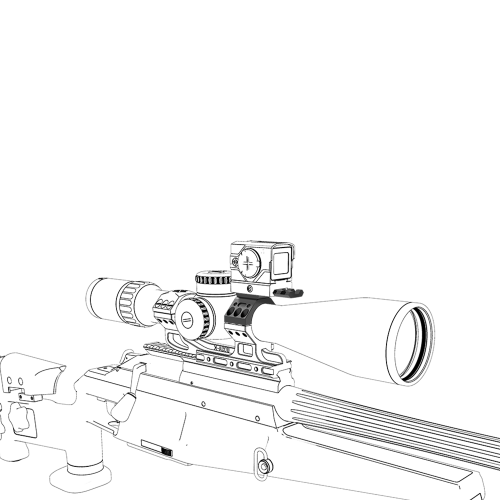 Крепления Vector Optics X-ACCU 34мм