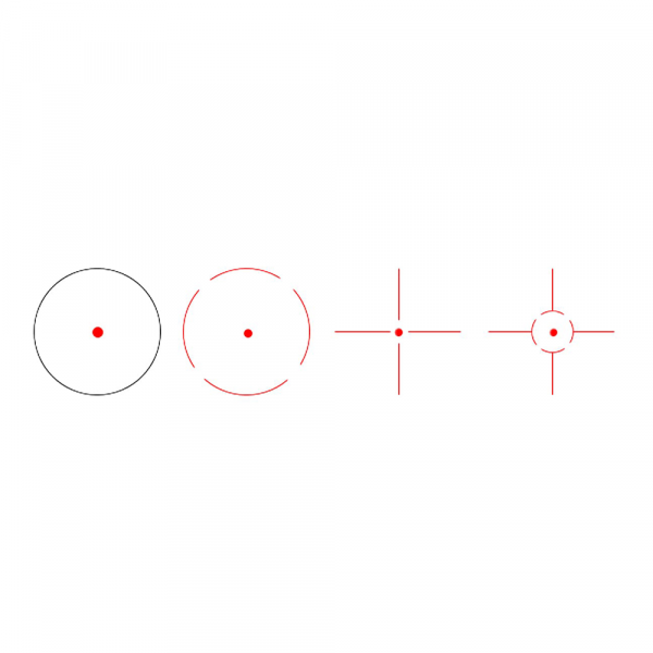 Коллиматор Vector Optics VictOptics Z1 1x23x34 Multi Reticle