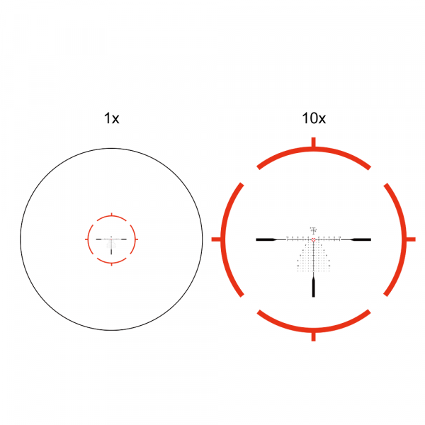 Оптический прицел Vector Optics Continental x10 1-10x28 ED RAR-C FFP 34mm