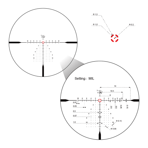 Оптический прицел Vector Optics Continental x10 1-10x28 ED RAR-C FFP 34mm