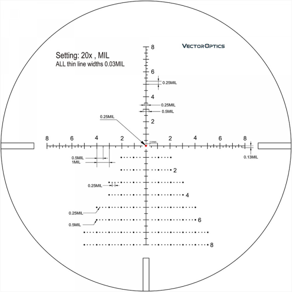 Оптический прицел Vector Optics Continental x6 5-30x56 Tactical 