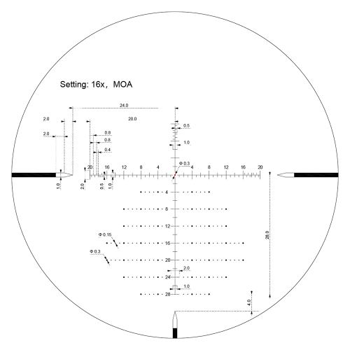 Оптический прицел Vector Optics Sentinel 4-16x50 GenII SFP