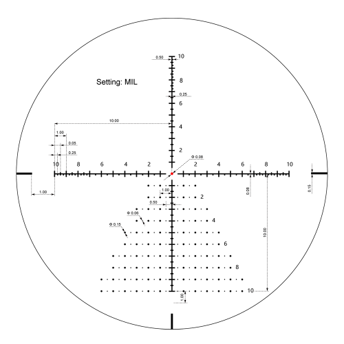 Оптический прицел Vector Optics Veyron Plus 10x30 Zero SFP