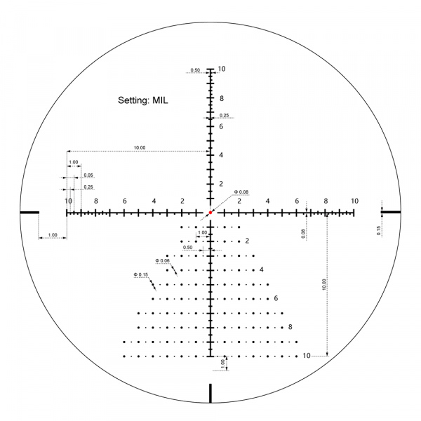 Оптический прицел Vector Optics Veyron Plus 10x30 Zero SFP