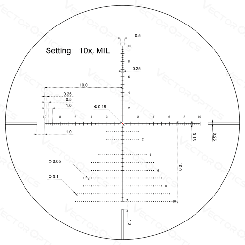 Оптический прицел Vector Optics Veyron 4-16x44 IR SFP Compact