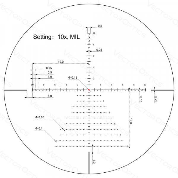 Оптический прицел Vector Optics Veyron 4-16x44 IR SFP Compact Оптический прицел Vector Optics Veyron 4-16x44 IR SFP Compact