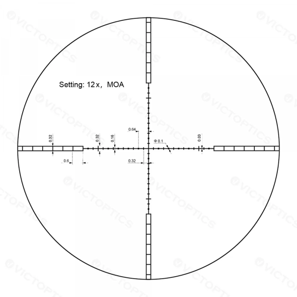 Оптический прицел Vector Optics VictOptics C4 3-12x40 Оптический прицел Vector Optics VictOptics C4 3-12x40