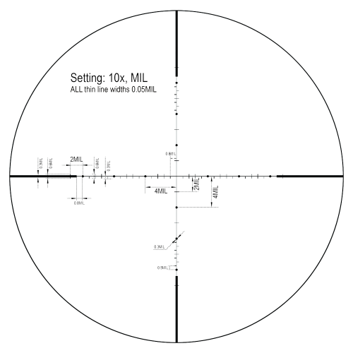 Оптический прицел Vector Optics VictOptics S4 4-16x44 SFP MDL