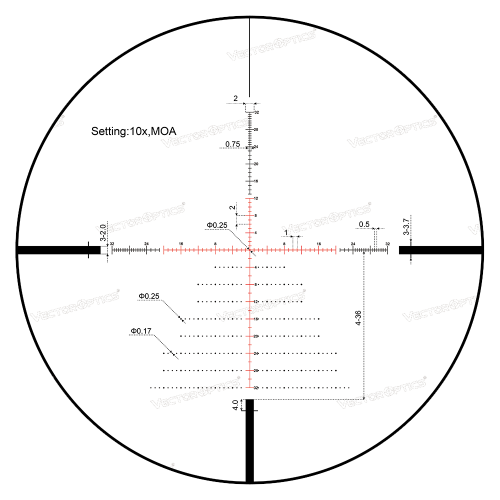 Оптический прицел Vector Optics Zalem 4-48x65 SFP 35мм